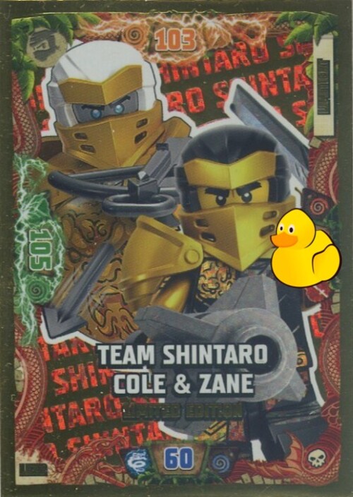 LEGO Ninjago Serie 6 | #LE22 Team Shintaro Cole & Zane 