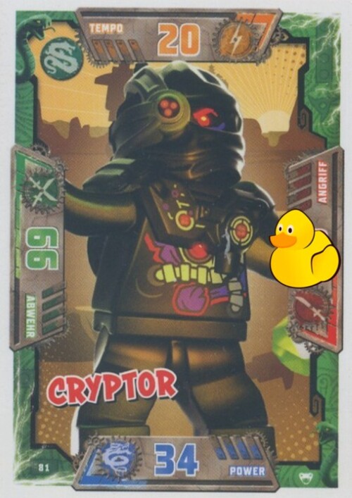 LEGO Ninjago Serie 2 | #081 Cryptor 
