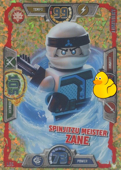 LEGO Ninjago Serie 3 | #LE5 Spinjitzu Meister Zane