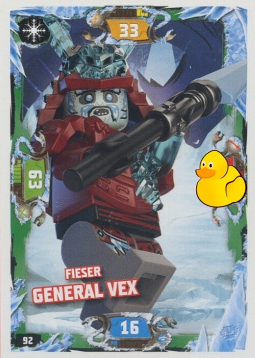 LEGO Ninjago Serie 5 | #092 Fieser General Vex 