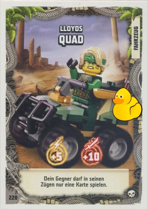 LEGO Ninjago Serie 6 | #220 Lloyds Quad 