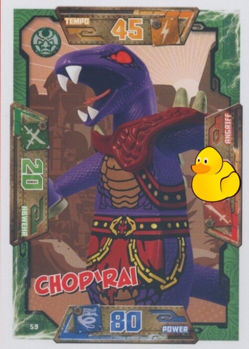 LEGO Ninjago Serie 1 | #059 Chop’rai
