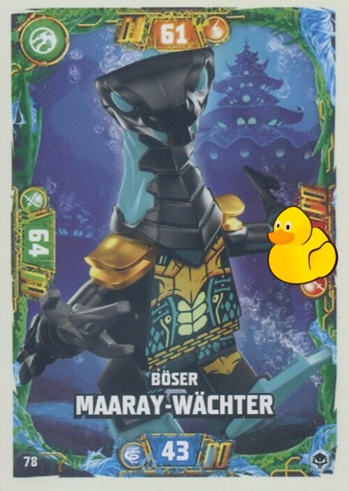 LEGO Ninjago Serie 7 Next Level | #078 Böser Maaray-Wächter