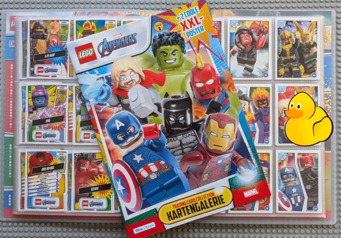Avengers Serie 1 Sammelalbum mit allen Basiskarten (203 / 236)