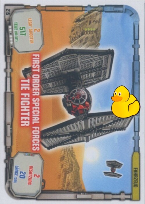 LEGO Star Wars TCC 2018 | #215 First Order Special Forces TIE Fighter 