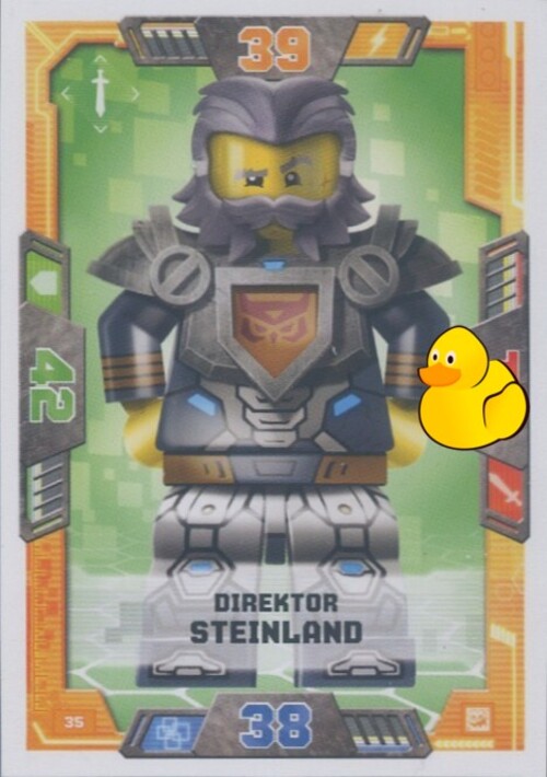 LEGO Nexo Knights Serie 2 | #035 Direktor Steinland