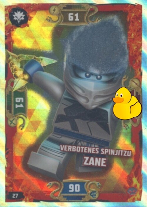 LEGO Ninjago Serie 5 | #027 Verbotenes Spinjitzu Zane