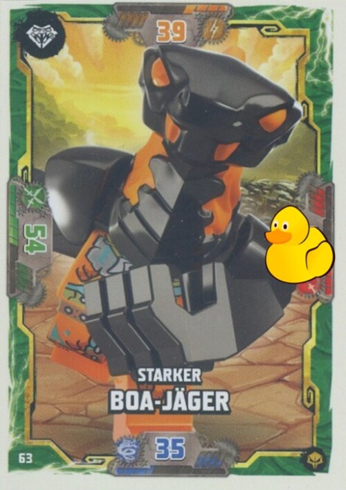LEGO Ninjago Serie 7 Next Level | #063 Starker Boa-Jäger