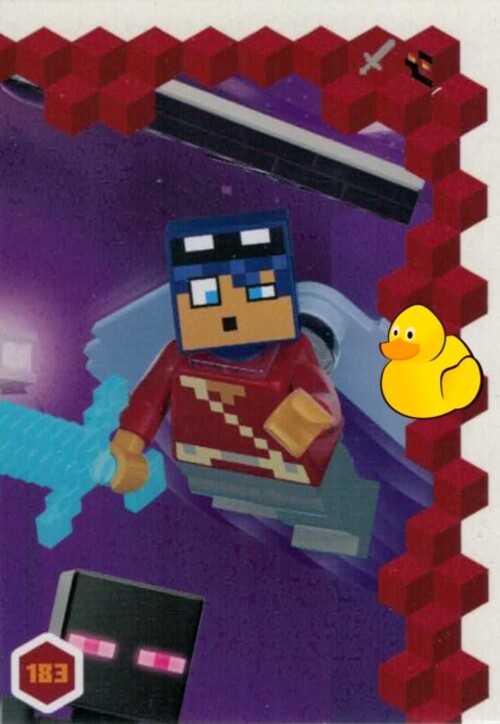 LEGO Minecraft Serie 3 | #183 Puzzlekarte Das Ende 3