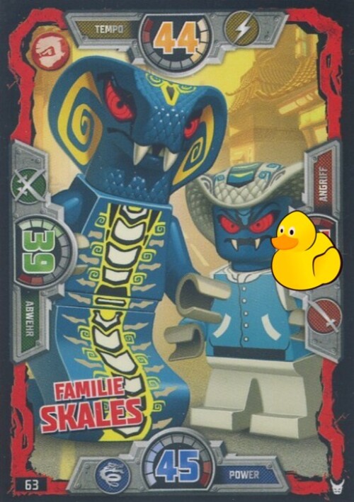 LEGO Ninjago Serie 3 | #063 Familie Skales 
