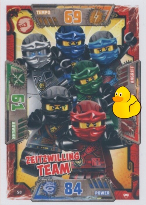 LEGO Ninjago Serie 2 | #050 Zeitzwilling Team 