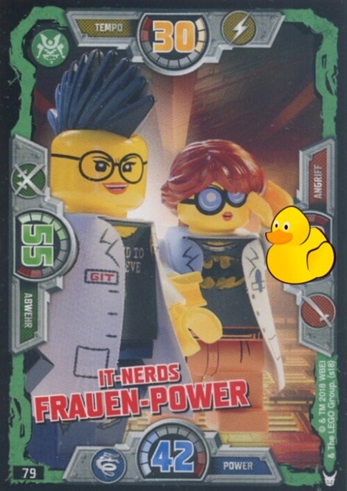 LEGO Ninjago Serie 3 | #079 IT-Nerds Frauenpower 