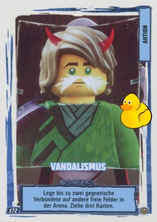 LEGO Ninjago Serie 9 Next Level  | #172 Vandalismus