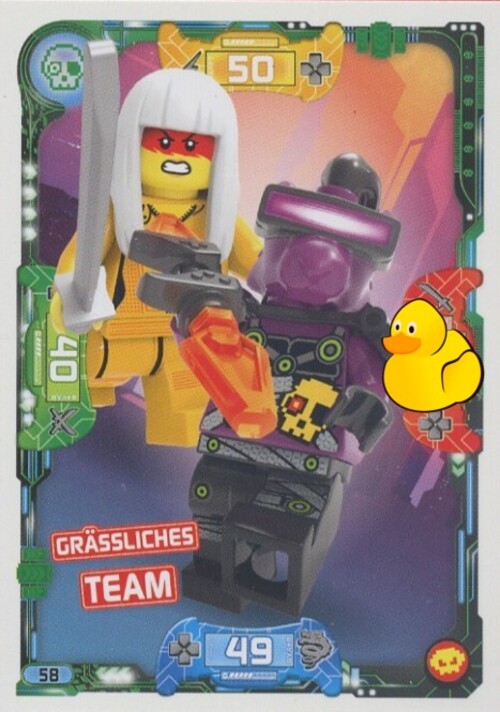 LEGO Ninjago Serie 5 Next Level | #058 Grässliches Team 