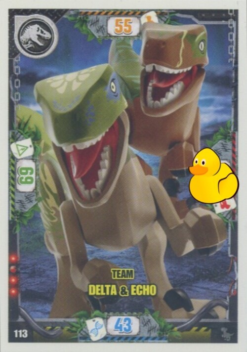 LEGO Jurassic World Serie 3 | #113 Team Delta & Echo