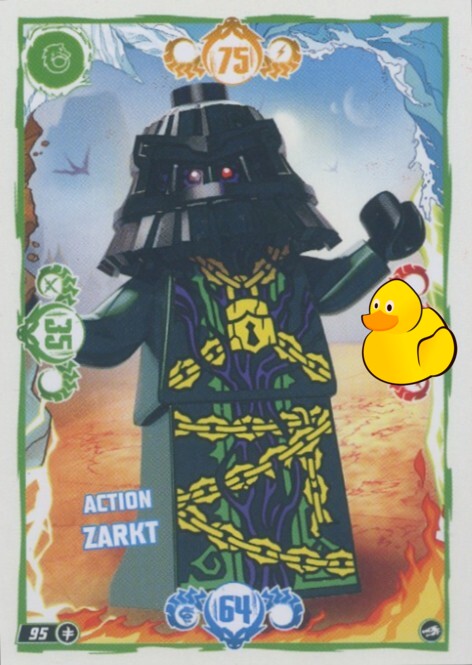 LEGO Ninjago Serie 10 | #095 Action Zarkt