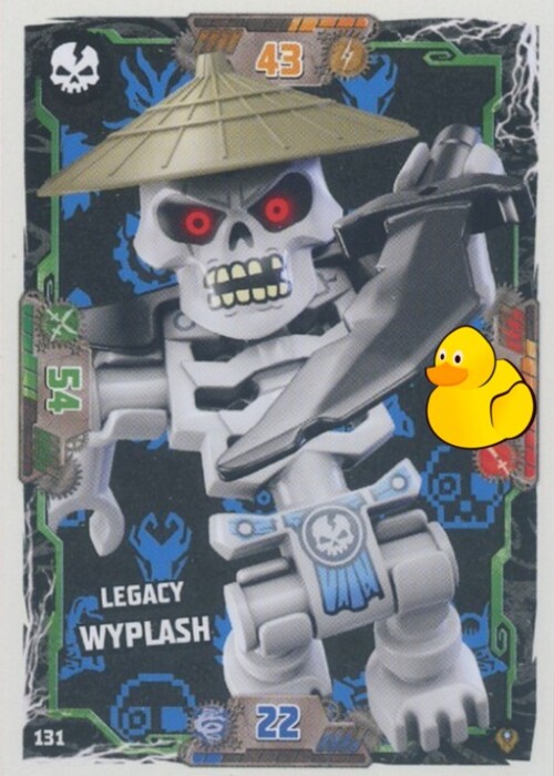 LEGO Ninjago Serie 9 Next Level  | #131 Legacy Wyplash