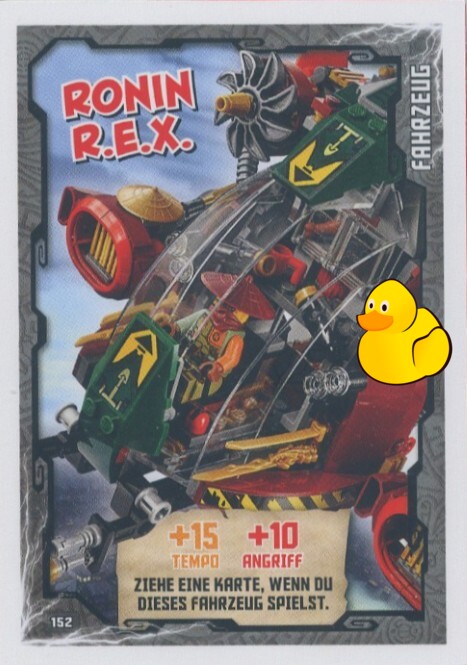 LEGO Ninjago Serie 1 | #152 Ronin R.E.X. 