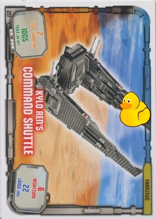 LEGO Star Wars TCC 2018 | #217 Kylo Ren’s Command Shuttle 