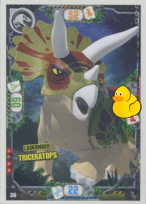LEGO Jurassic World Serie 3 | #036 Lauernder Triceratops