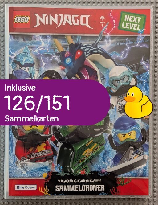 Ninjago Serie 7 NEXT LEVEL Sammelalbum mit allen Basiskarten (126 / 151)
