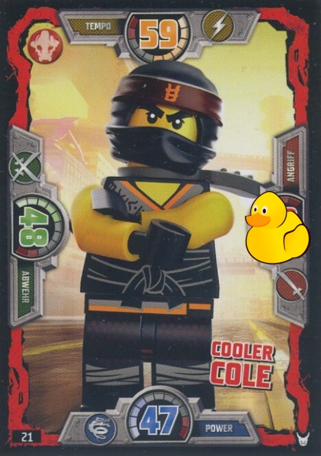 LEGO Ninjago Serie 3 | #021 Cooler Cole 