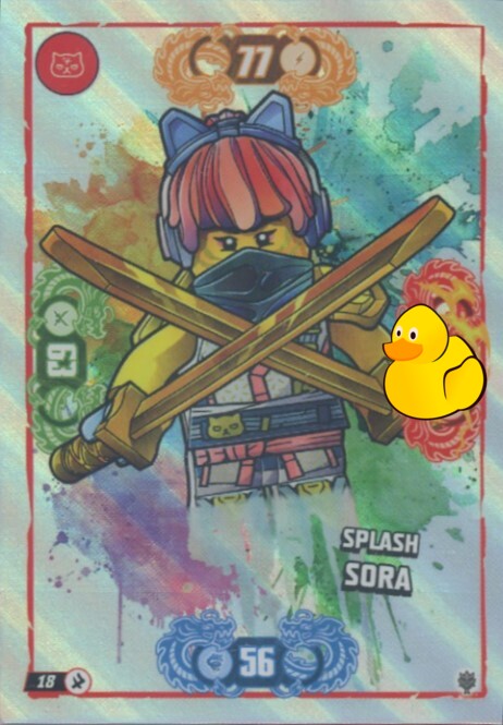 LEGO Ninjago Serie 11 | #018 Splash Sora