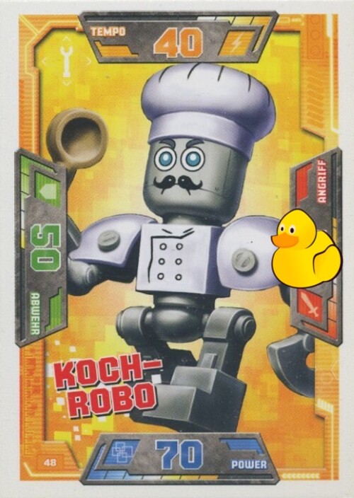 LEGO Nexo Knights Serie 1 | #048 Koch-Robo