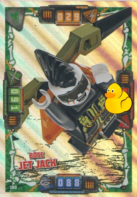 LEGO Ninjago Serie 4 | #100 Böse Jet Jack