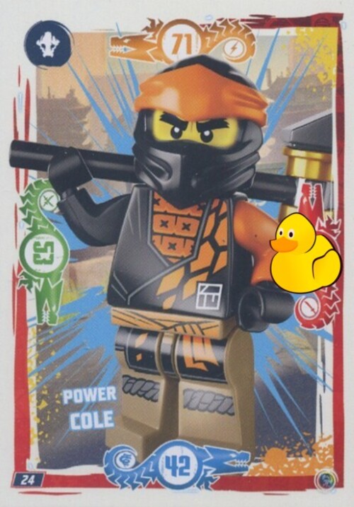 LEGO Ninjago Serie 9 | #024 Power Cole