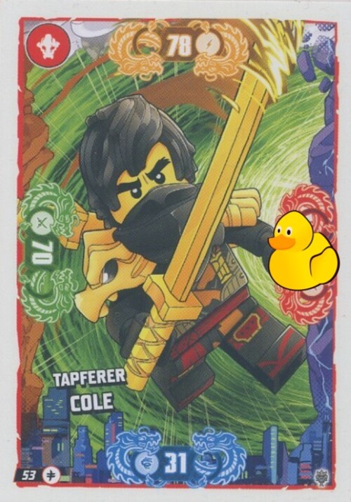 LEGO Ninjago Serie 11 | #053 Tapferer Cole