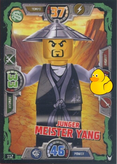 LEGO Ninjago Serie 3 | #112 Junger Meister Yang 