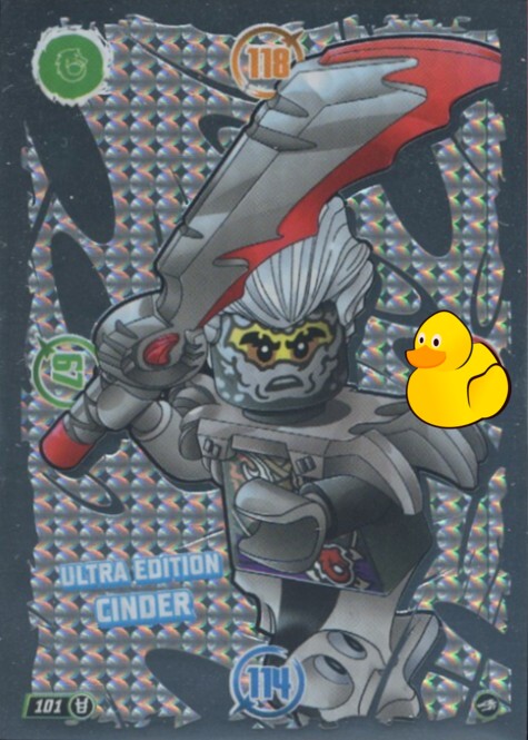 LEGO Ninjago Serie 10 | #101 Ultra Edition Cinder