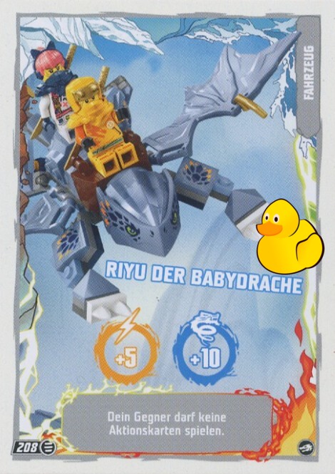 LEGO Ninjago Serie 10 | #208 Riyu der Babydrache