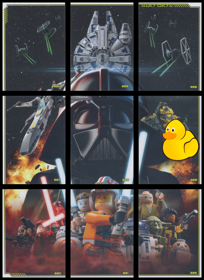 LEGO Star Wars TCC 2023 Puzzle-Paket #1 (224 - 232)