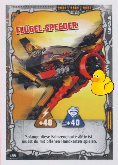 LEGO Ninjago Serie 4 | #199 Flügel-Speeder 