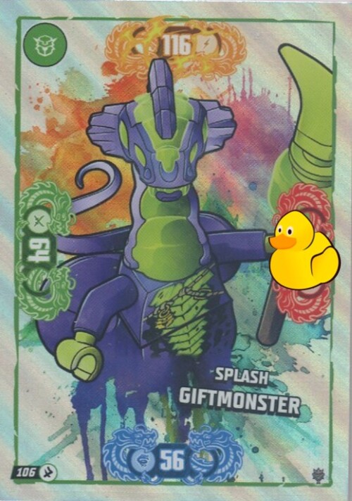LEGO Ninjago Serie 11 | #106 Splash Giftmonster