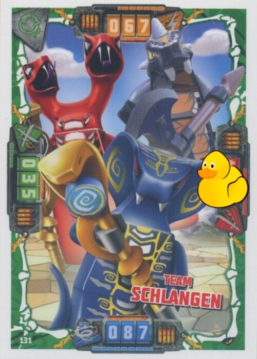 LEGO Ninjago Serie 4 | #131 Team Schlangen 