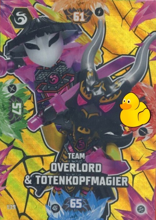 LEGO Ninjago Serie 8 | #139 Team Overlord & Totenkopfmagier