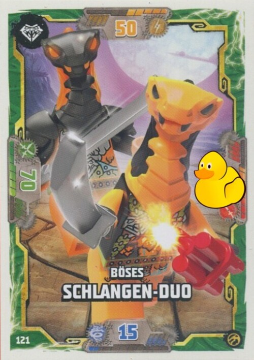 LEGO Ninjago Serie 7 | #121 Böses Schlangen Duo