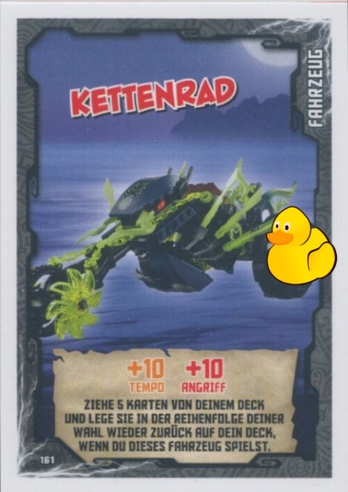 LEGO Ninjago Serie 1 | #161 Kettenrad 