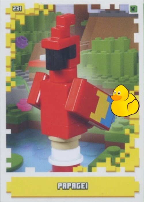 LEGO Minecraft Serie 1 | #231 Papagei