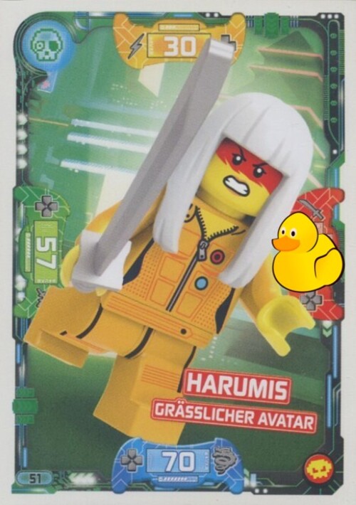 LEGO Ninjago Serie 5 Next Level | #051 Harumis Grässlicher Avatar 