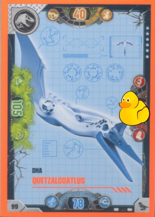 LEGO Jurassic World Serie 2 | #099 DNA Quetzalocoatlus