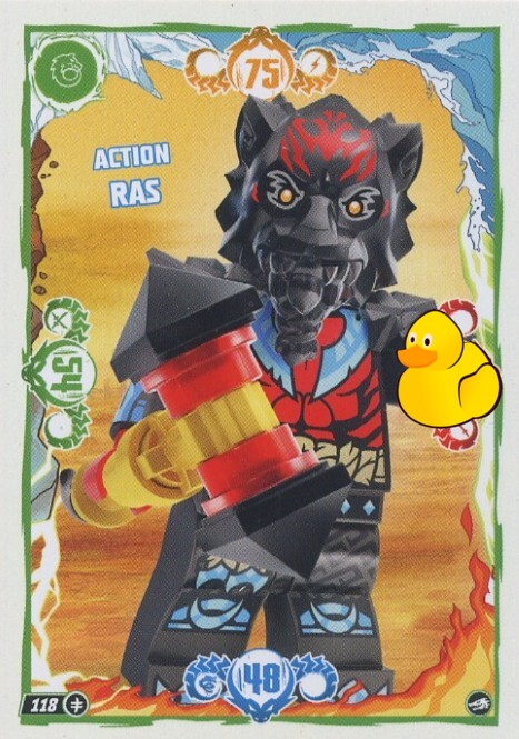 LEGO Ninjago Serie 10 | #118 Action Ras