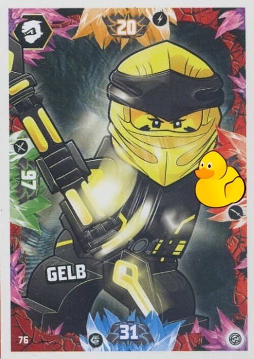 LEGO Ninjago Serie 8 | #076 Gelb