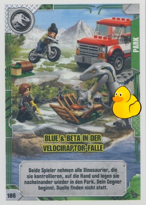LEGO Jurassic World Serie 2 | #186 Blue & Beta in der Velociraptor-Falle