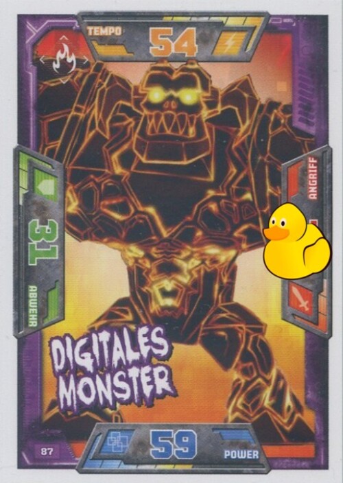 LEGO Nexo Knights Serie 1 | #087 Digitales Monster