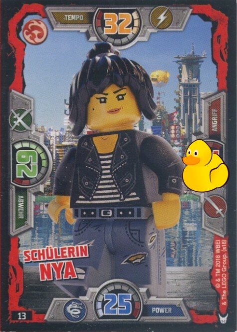 LEGO Ninjago Serie 3 | #013 Schülerin Nya 