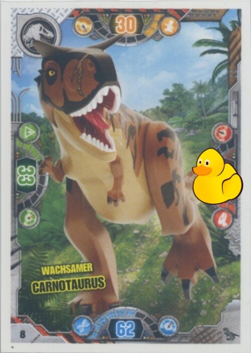 LEGO Jurassic World Serie 2 | #008 Wachsamer Carnotaurus